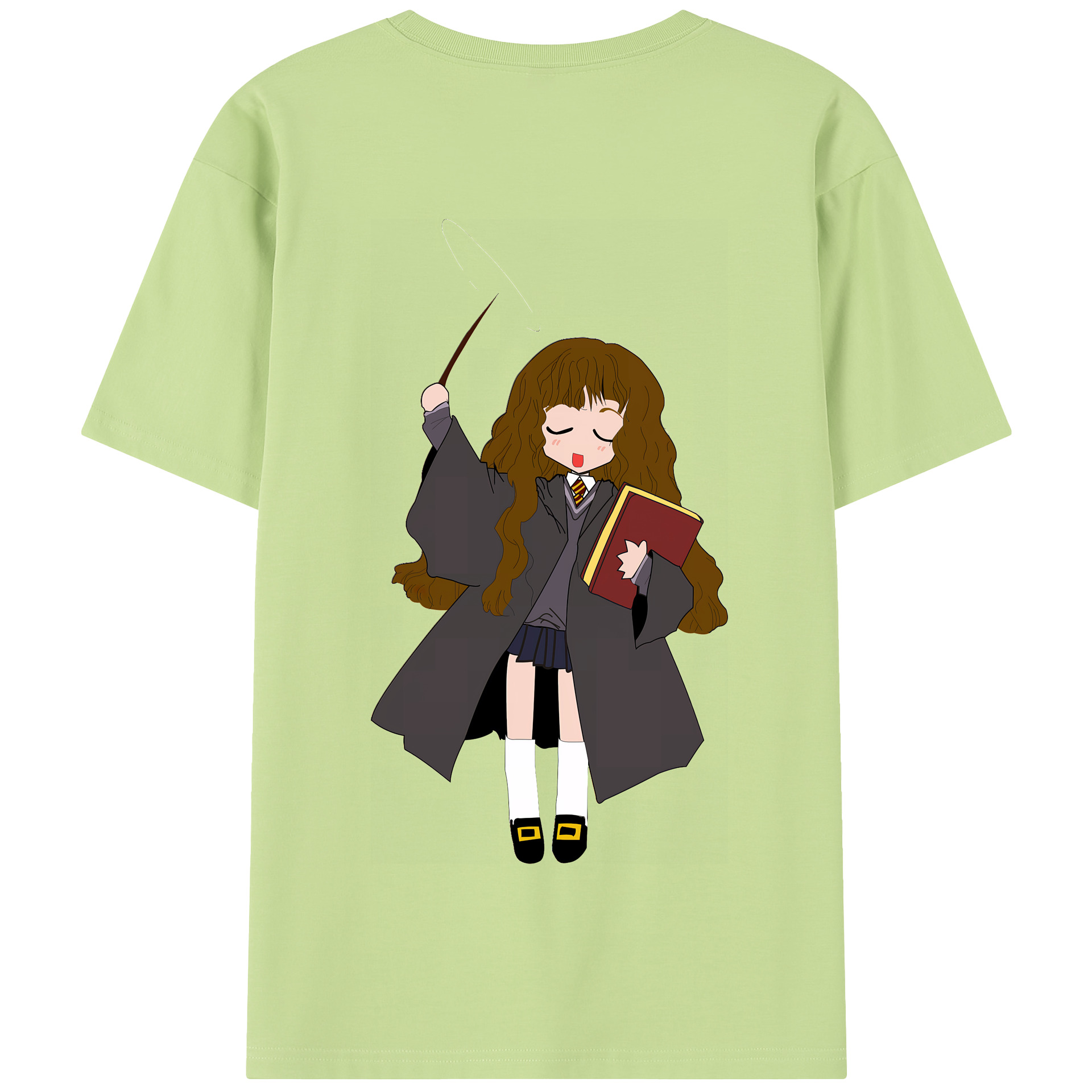 （画像用） Harry Potter ハリー・ポッターシリーズ 綿100％半袖Tシャツ（背面プリント）